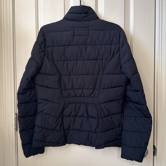 Abercrombie & Fitch Lightweight packable water resistant Jacket Black Medium - Picture 7 of 8